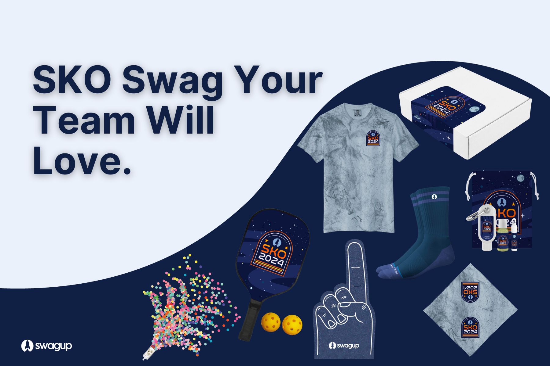 SwagUp Get SKO Swag Snag Team Event